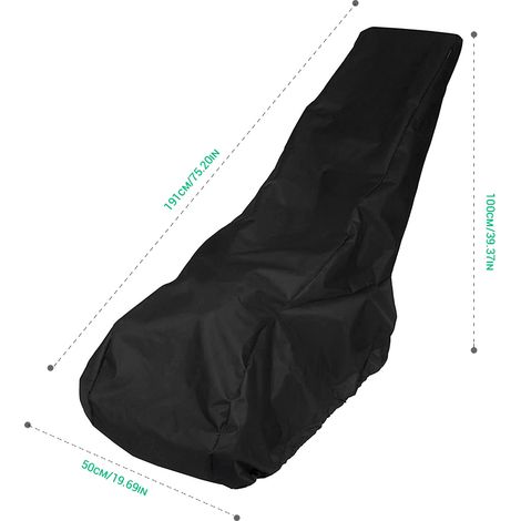 Housse de protection pliable et imperméable pour tondeuse à gazon portative (1/5)