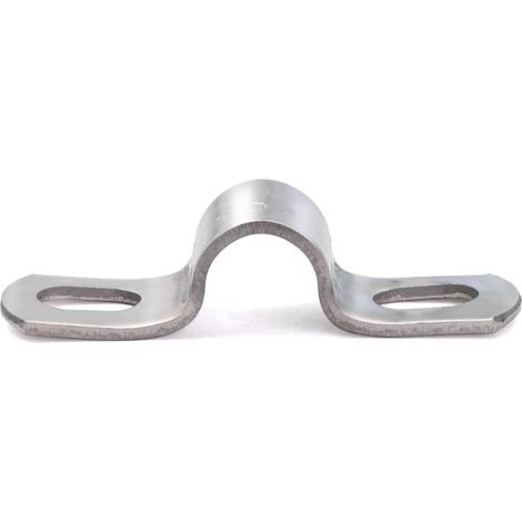 U-Collier de Serrage Tuyau Robustes diametre 10 mm, Anneaux de Serrage - Tuyau Pour Fixation/Attache Tube - Lot de 10 (1/4)