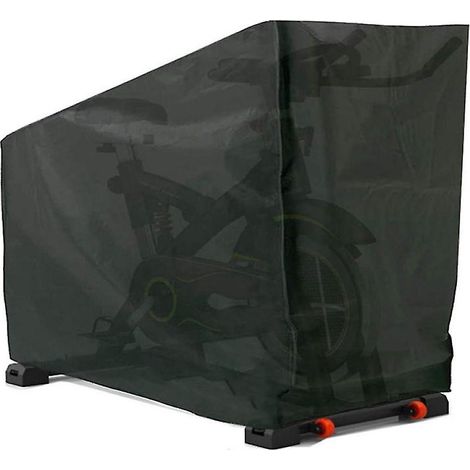 Housse de protection pour vélo d'exercice stationnaire, protection pour cyclisme en salle vertical, anti-poussière/imperméable à l'eau et au soleil (1/2)