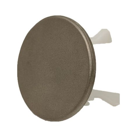 Ricambio copriforo per troppopieno satinato lavabo bidet Duravit 1001076500 (1/2)