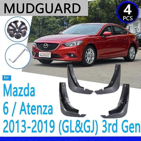 Garde-boue compatibles avec Mazda 6 Atenza GL GJ 2013 2014 2015 2016 2017 2018 2019 - Accessoires auto - Bavettes - Pièces de rechange auto (1/5)