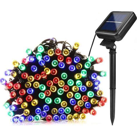 20M 200LED Light-Up Curtains Outdoor Waterproof 8 Modes Multicolor Light-Up Curtains Light-Up Curtains Decoration for Garden Terrace Balcony Window Castle Christmas Tree Wedding (1/5)