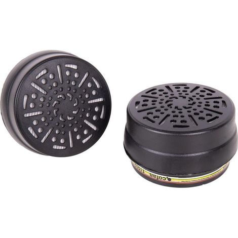 Set de 2 filtros tipo ABEK1P3 para máscara facial (1/5)