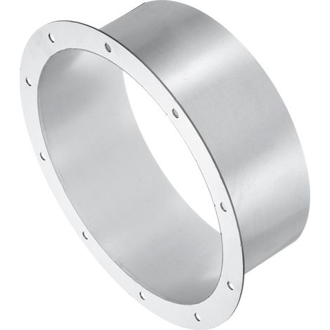 Raccord De Conduit Bride 10" Silver Acier Galvanisé Rond (1/5)