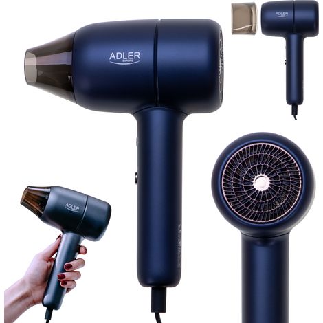 SECADOR DE PELO 1800W - 2 TEMPERATURAS AD2279N (1/5)