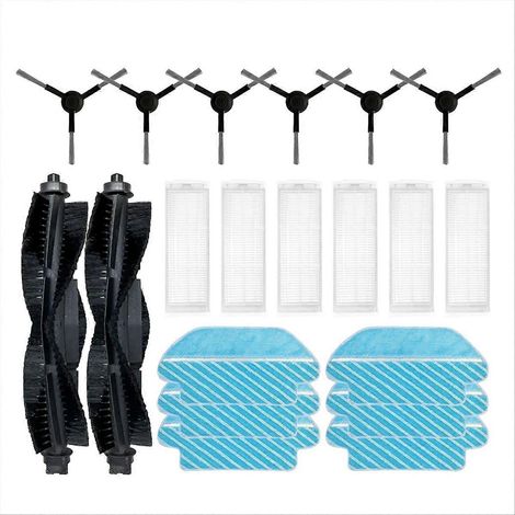 Hauptseitenbürste, HEPA-Filter und Wischmopp für den Saugroboter M6 Pro – komplettes Wartungsset, Ersatzteile, Reinigungszubehör (1/5)