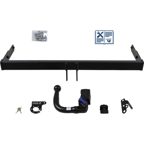 Attelage - Volkswagen POLO - 09/05-11/09 - rotule démontable - AUTO-HAK - Faisceau spécifique 13 broches (1/2)