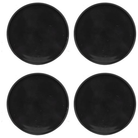 Lazmin112 Enjoliveurs de Roue Tendance – Protection Durable pour Enjoliveurs de Roue pour Voitures de Sport – Lot de 4 (Black) (1/5)