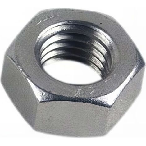 Ecrou hexagonal M16 mm INOX A2 - Boite de 10 pcs - Fixtout EHU16A2B10 (1/2)