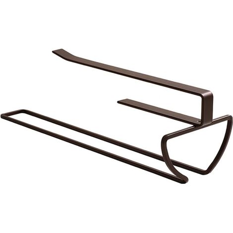 Porte-verres Vin en Fer sous L'armoire Porte-verres Pied Suspendu Sans Perçage Organisateur de Verres Vin en Métal Poids Portant 9 kg Stockage de Séchage pour Armoire Bar Cuisine (Simple) (1/5)