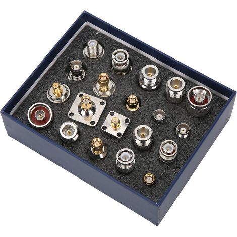 Adaptateur SMA laiton 20 pièces, connexion multiple spécifications, haute conductivité, vitesse optimale (1/5)