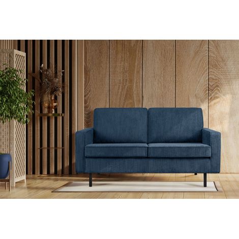 KONSIMO INVIA Sofa 2-Sitzer, Marineblau (1/5)