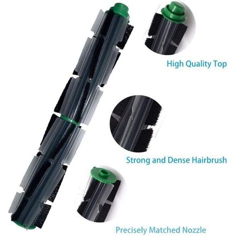 Ersatzfilterbürsten-Set für Vorwerk Kobold VR200 VR300 Saugroboter (1 Rundbürste + 2 Filter + 4 Seitenbürsten) (1/5)