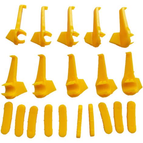 Protecteur De Changeur De Pneu, Protection tête de Canard Demonte Pneu, Tête De Démontage, Insert De Canard, Protecteur De Jante (Orangé) (1/4)