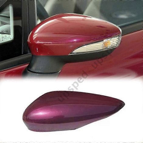 Coque de rétroviseur extérieur gauche (côté conducteur) violette pour Ford Fiesta 2009-2017