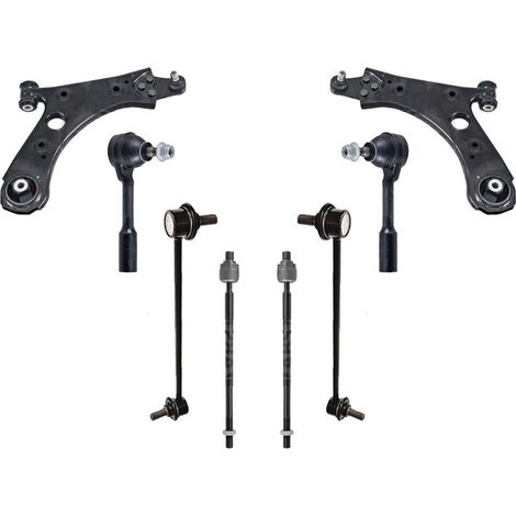 KIT BRACCIO OSCILLANTE 8 PEZZI COMPATIBILE CON FIAT TIPO Familiare (356, 357) 1.4 LPG / Kit Sospensione Completo OE/OEM / Bracci Oscillanti + Testine Sterzo / Sostituzione Diretta OEM