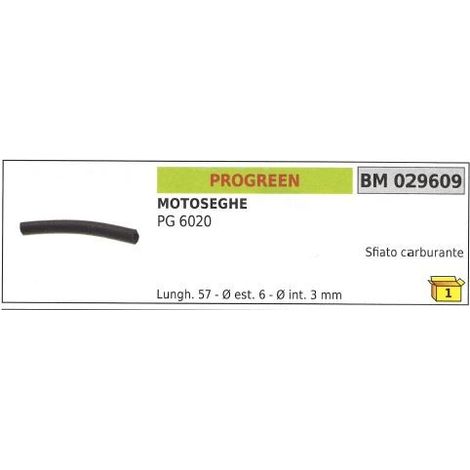 Tubo sfiato carburante PROGREEN motosega PG 6020 029609