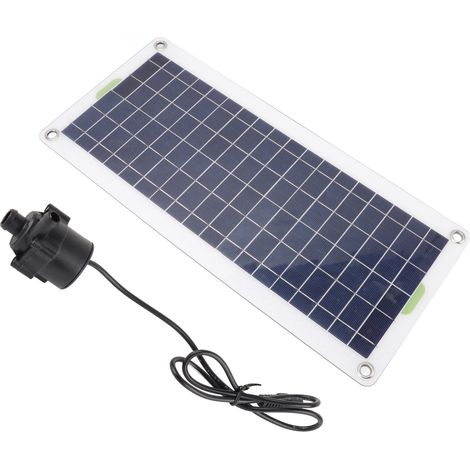 Solar-Wasserpumpen-Set 30W Polysilizium-Solarpanel-Springbrunnenpumpen-Set für sonnenbetriebene Springbrunnen, Teiche, Hydrokulturgärten (1/5)