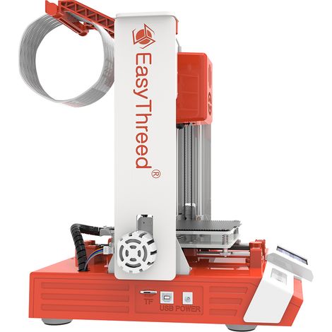 EasyThreed K6 Plus Imprimante 3D FDM Machine d'impression de bureau 100 x 100 x 100 mm Taille d'impression Plateforme amovible avec contrôle à écran tactile Carte TF/Connexion USB pour débutants Livré (1/5)