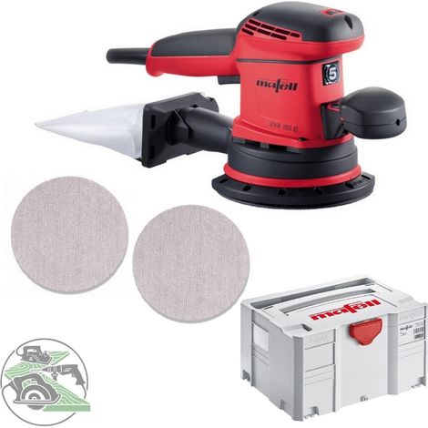 Mafell Exzenterschl. EVA150E/5 T-Max + Schleifgitter P 80 + Schleifgitter P 120 (1/3)