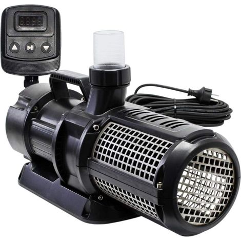 CET-35000T regelbare Eco Teichpumpe 45-450 Watt 13000 bis 32000 L/h
