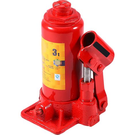 Cric hydraulique 3T pour voiture, lift automobile, vérin bouteille, outil de réparation véhicule (1/5)