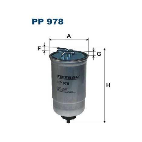 Kraftstofffilter PP978 Filtron