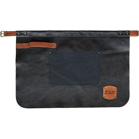 Global GL-4060 Leather Waist Apron