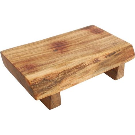 Tagliere da servizio 28x17x7,5 cm in legno - Fine Dining Living