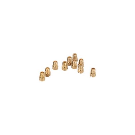 10 gicleurs principaux de carburateur en métal (82-105) pour scooter GY6 50cc 139QMB