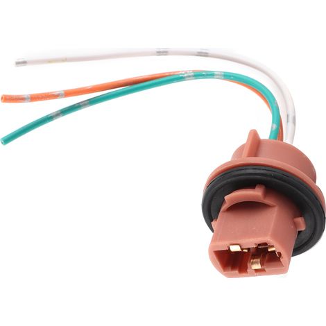 Douille d'ampoule 7443 pour feu stop, fil à âme en cuivre, double filament, installation facile (Plug and Play). (1/5)