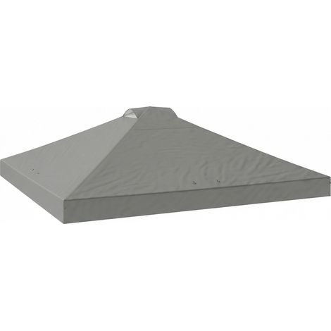 Pavillon-Ersatzdach, 300 x 300 cm, UV50+, wasserdicht