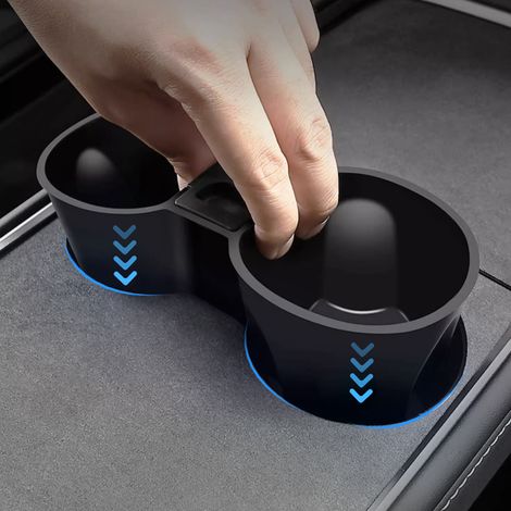 Convient aux porte-gobelets Tesla, aux couvercles de rangement, aux modifications de cendriers et aux bases de gobelets avec cendriers. (1/5)