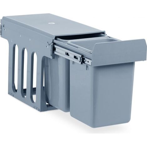 Tri a source extractible 2 poubelles (1/5)