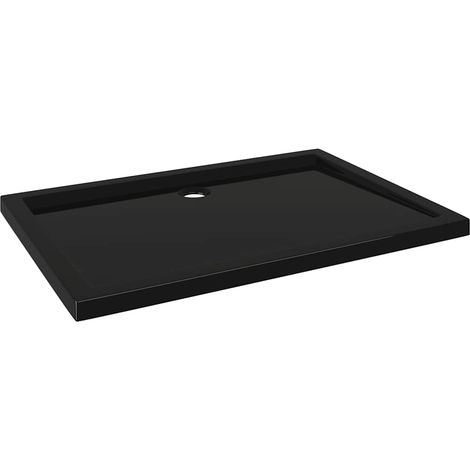 Maison Exclusive - Piatto Doccia in ABS Rettangolare Nero 70x100 cm
