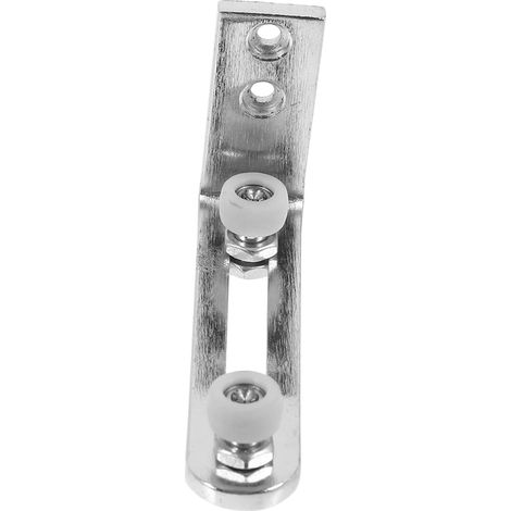 Guide de sol pour porte de grange coulissante acier carbone (1/5)