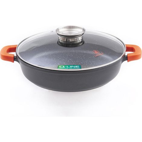 LAGUIOLE CUISSON - Sautoir noir 28cm revêtement céramique - "RobuCook"