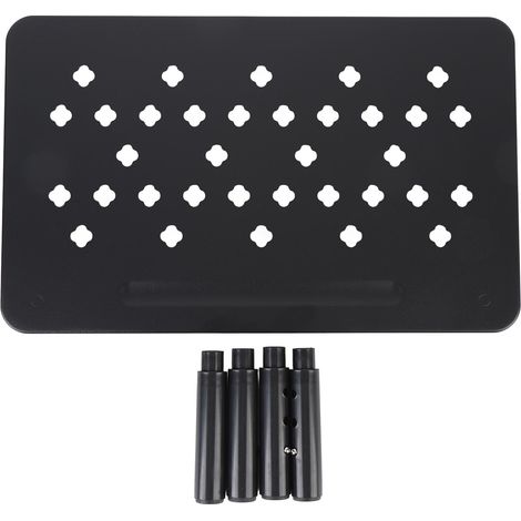Support écran ordinateur hauteur réglable 20kg – Assemblage facile multifonction portable imprimante, bureau (1/5)