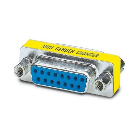 Adaptateur Sub-D 15 Femelle vers Sub-D 15 Femelle Phoenix Contact