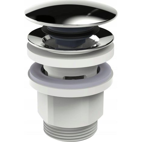 Oras tappo per lavabo clic-clak design elegante cromato