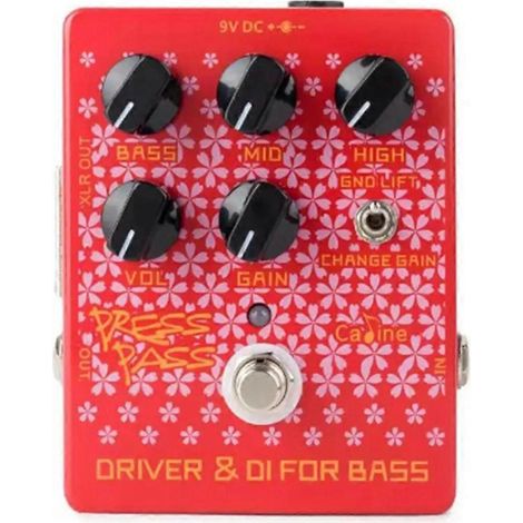 Caline CP-59 Bass Driver + DI Effektpedal für Bass, Bassverstärker, DI-Box, Teile und Zubehör für klassische Röhren-E-Bässe (1/5)