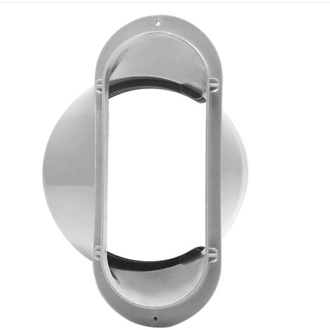 Accessoires pour climatiseur de fenêtre, raccord de tuyau d'évacuation pour climatiseur portable (tête plate de 15 cm) (1/4)