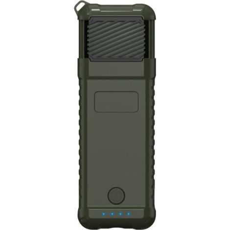 Max Repel, Portable Electric Mosquito Repellent, Outdoor Mosquito Repellent, 9600 mAh Mobile Power Supply, Heating Temperature 130 to 165℃, Camping, Hiking (1/4)