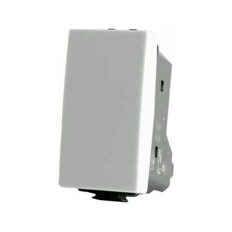 Mapam JOY pulsante unipolare 10A 250V T3 compatibile Bticino Matix AM5005 - 505B