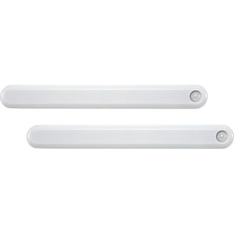 Luce notturna LED con sensore di movimento, batteria ricaricabile da 1200 mAh, magnetica e portatile, risparmio energetico, confezione da 2, formato grande (1/5)