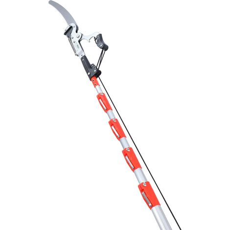 [GEBRAUCHT] B-Ware LINZI Baumschere Astschneider Teleskop Astsäge 7 m Baumschere 350mm Zusatzklinge (1/2)
