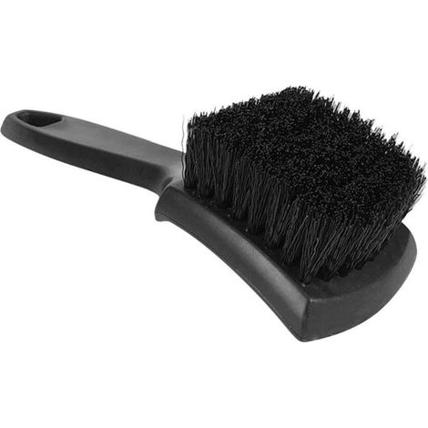Cepillo de limpieza de ruedas de coche, cepillo de limpieza de llantas de rueda de coche, herramienta de lavado de cepillo de neumáticos de coche, motocicleta o bicicleta (1/5)