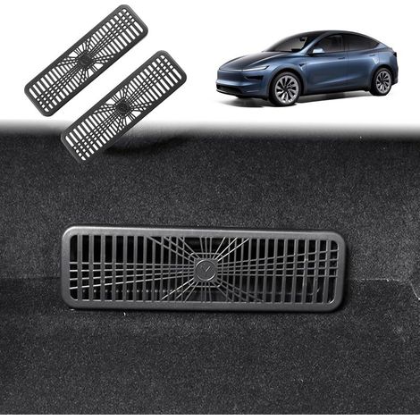 [Set of 2] New Tesla Model Y Juniper 2025/2026 Air Vent Cover, Model Y 2025 Under Seat Air Vent Cover, Tesla Model Y Accessories (2026) (1/5)