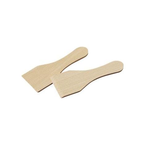 Fackelmann Raclettspachtel 13 x 4 cm, 2 Stück Raclettspachtel (1/2)