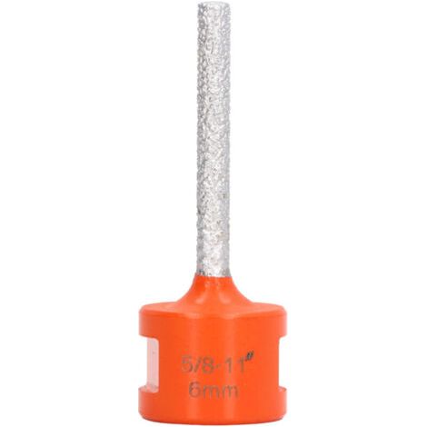 Fraise diamantée pour agrandir, façonner et tailler le granit et le quartz - 6mm / 0.24in (1/5)